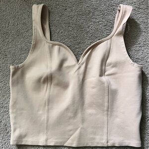 A&F Point Corset SweetHeart Tank, Size M. Only worn once! Like new condition!